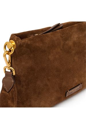 Brenda pochette in pelle scamosciata marrone GIANNI CHIARINI | BS12045CMNASPM099